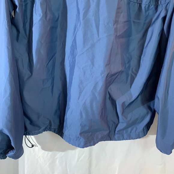 Gap Rain Jacket with 4 Pockets Elastic Cuffs & Bottom 3/4 Neck Opening - Picture 13 of 13